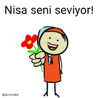 ❤️ emoji Nisa @Qonshubot Telegram sticker 8 of 31