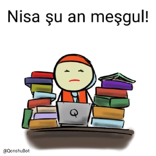 😖 emoji Nisa @Qonshubot Telegram sticker 24 of 31