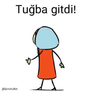 ✋️ emoji Tuğba @Qonshubot Telegram sticker 2 of 31