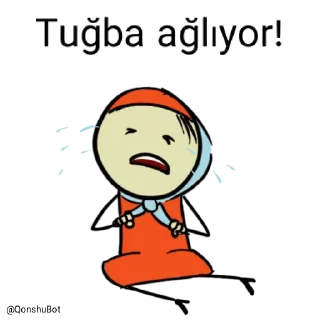 😭 emoji Tuğba @Qonshubot Telegram sticker 14 of 31