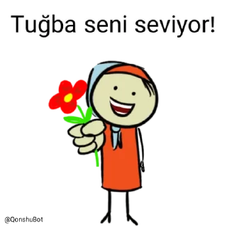 ❤️ emoji Tuğba @Qonshubot Telegram sticker 8 of 31