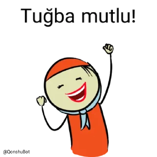 😄 emoji Tuğba @Qonshubot Telegram sticker 12 of 31