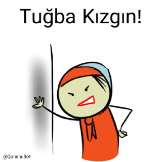 😡 emoji Tuğba @Qonshubot Telegram sticker 16 of 31
