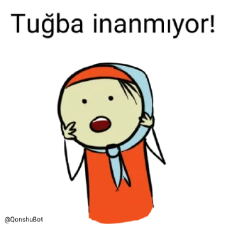 😱 emoji Tuğba @Qonshubot Telegram sticker 3 of 31