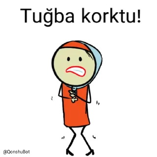 😰 emoji Tuğba @Qonshubot Telegram sticker 15 of 31