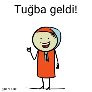 ✋️ emoji Tuğba @Qonshubot Telegram sticker 1 of 31