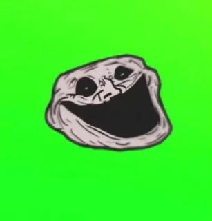 Sticker from Trollface