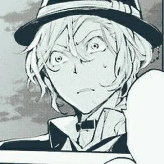 Sticker from Chūya Nakahara | @MrSoukoku