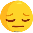 😔 emoji @wallstick 💞 کانال Telegram sticker 5 of 63