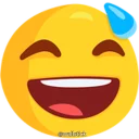 😅 emoji @wallstick 💞 کانال Telegram sticker 23 of 63