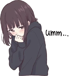 😕 emoji Menhera-chan @English_World_Chatting Telegram sticker 9 of 112