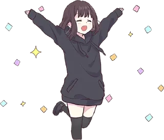 😁 emoji Menhera-chan @English_World_Chatting Telegram sticker 5 of 112
