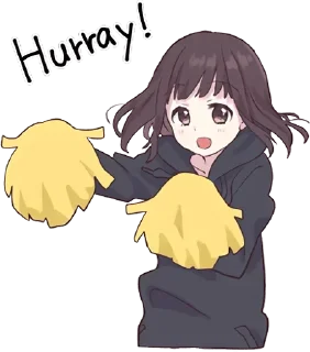 🙌 emoji Menhera-chan @English_World_Chatting Telegram sticker 8 of 112