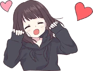 ❤️ emoji Menhera-chan @English_World_Chatting Telegram sticker 7 of 112