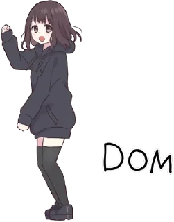 💃 emoji Menhera-chan @English_World_Chatting Telegram sticker 10 of 112