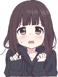 😟 emoji Menhera-chan @English_World_Chatting Telegram sticker 18 of 112