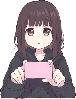 📷 emoji Menhera-chan @English_World_Chatting Telegram sticker 14 of 112