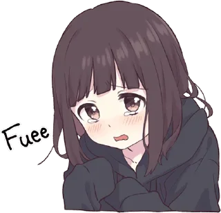 😢 emoji Menhera-chan @English_World_Chatting Telegram sticker 17 of 112
