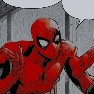 Sticker from Spider-Man