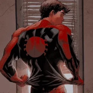 Sticker from Spider-Man