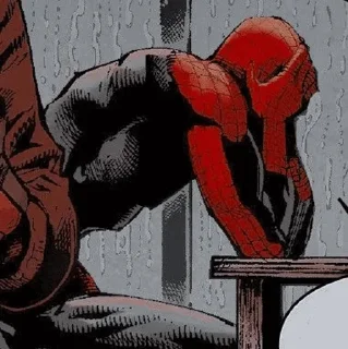 Sticker from Spider-Man