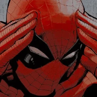 Sticker from Spider-Man