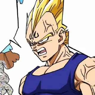 ⚜ emoji 𝑀𝐴𝐽𝐼𝑁 𝑉𝐸𝐺𝐸𝑇𝐴 @Dragon_Ball_Myth Telegram sticker 8 of 102