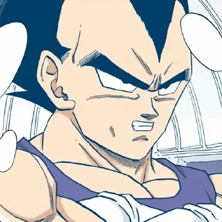 ⚜ emoji 𝑀𝐴𝐽𝐼𝑁 𝑉𝐸𝐺𝐸𝑇𝐴 @Dragon_Ball_Myth Telegram sticker 1 of 102