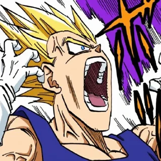 ⚜ emoji 𝑀𝐴𝐽𝐼𝑁 𝑉𝐸𝐺𝐸𝑇𝐴 @Dragon_Ball_Myth Telegram sticker 3 of 102