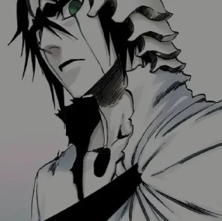 🕳 emoji Ulquiorra Cifer @numen_sticker Telegram sticker 13 of 70