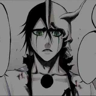 🕳 emoji Ulquiorra Cifer @numen_sticker Telegram sticker 15 of 70