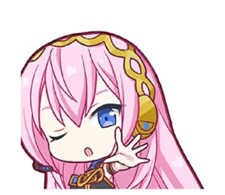 Sticker from Megurine Luka
