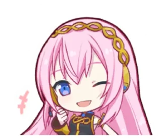 Sticker from Megurine Luka