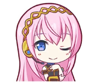 Sticker from Megurine Luka
