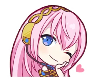 Sticker from Megurine Luka