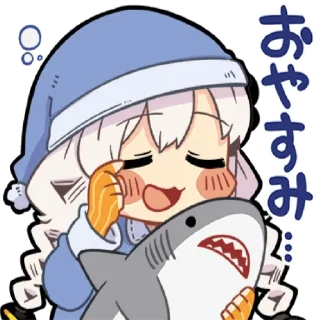 🥱 emoji Kizuna Akari by sameanko Telegram sticker 11 of 32