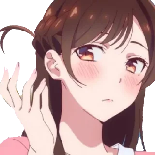 Sticker from Mizuhara chizuru