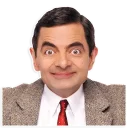 Sticker from Mr. Bean