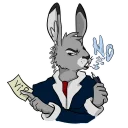 Sticker from Bunny