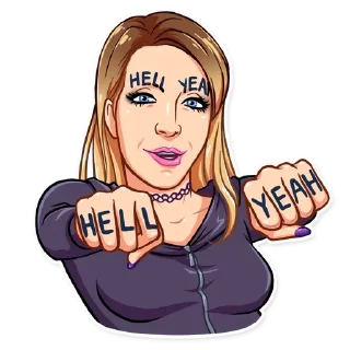 Sticker from Girls @english_world_chatting