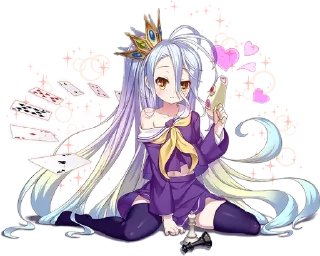 Sticker from ♛⃞▒  Shiro 𑁍ࠬܓ @KesitoMania