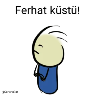 😒 emoji Ferhat @Qonshubot Telegram sticker 13 of 31
