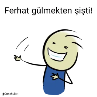 🤣 emoji Ferhat @Qonshubot Telegram sticker 23 of 31