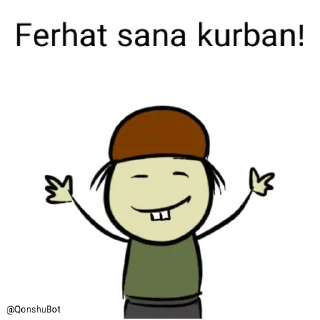 🤗 emoji Ferhat @Qonshubot Telegram sticker 18 of 31