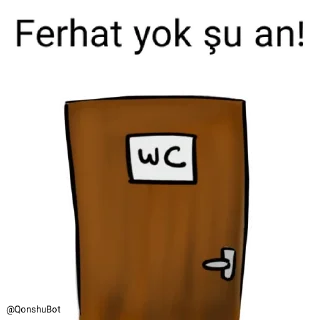 🚽 emoji Ferhat @Qonshubot Telegram sticker 22 of 31