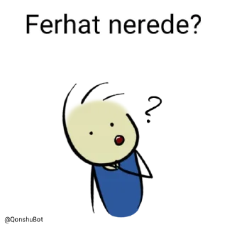 🤔 emoji Ferhat @Qonshubot Telegram sticker 5 of 31
