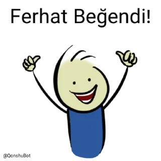👍 emoji Ferhat @Qonshubot Telegram sticker 20 of 31