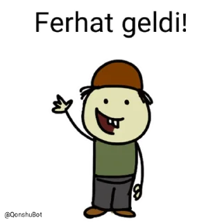 Sticker from Ferhat @Qonshubot