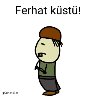 😒 emoji Ferhat @Qonshubot Telegram sticker 13 of 31