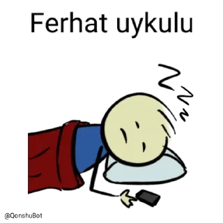 😴 emoji Ferhat @Qonshubot Telegram sticker 17 of 31